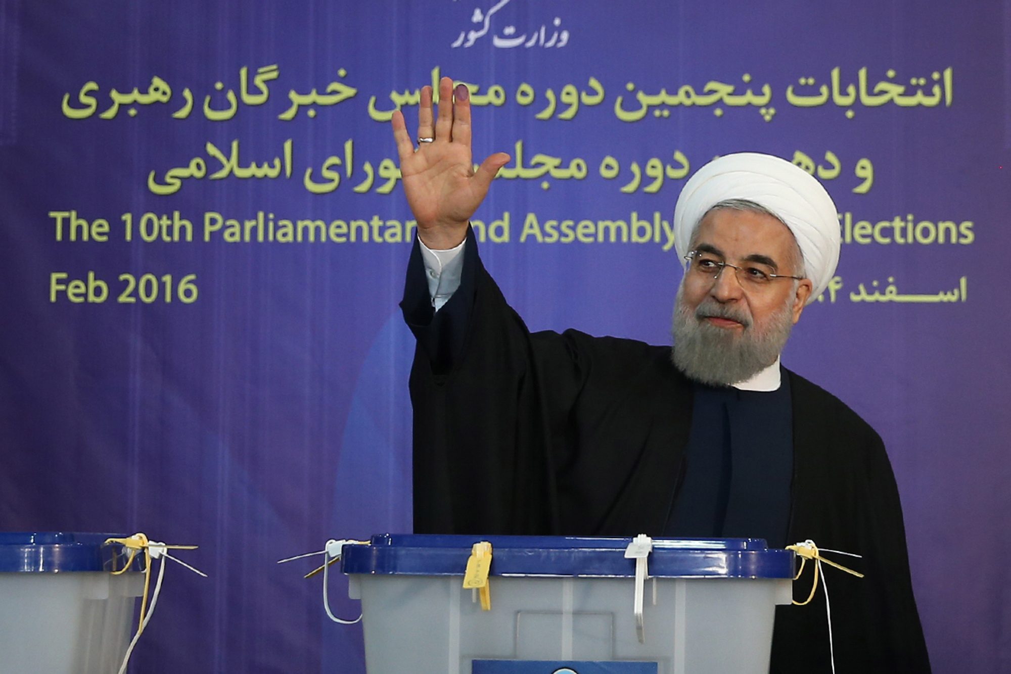 Rouhani says Iran voters chose ‘right and proper path’