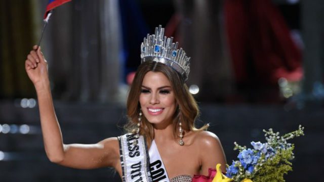 Miss Colombia congratulates Pia Wurtzbach, thanks supporters