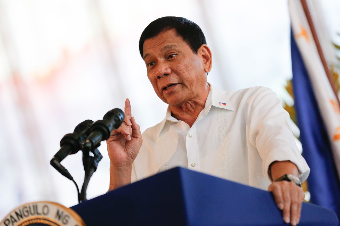 Duterte: I ordered Dela Rosa to reinstate CIDG 8 chief