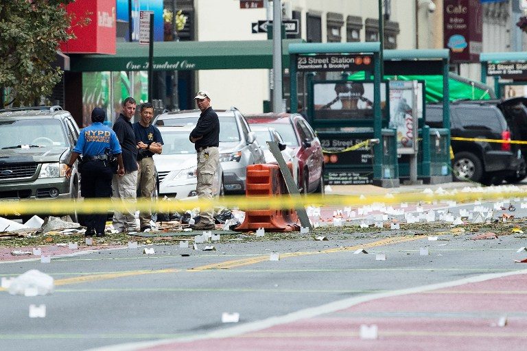 Bombs found in New Jersey after string of US attacks