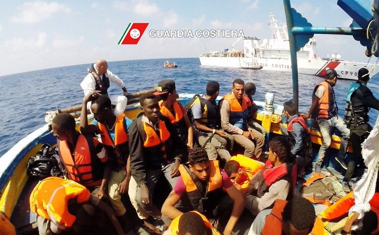 3 dead, Italy migrant rescues hit 12,500 in 4 days