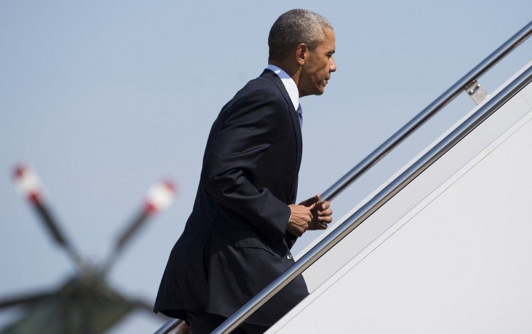 Obama makes final trip to China, Southeast Asia