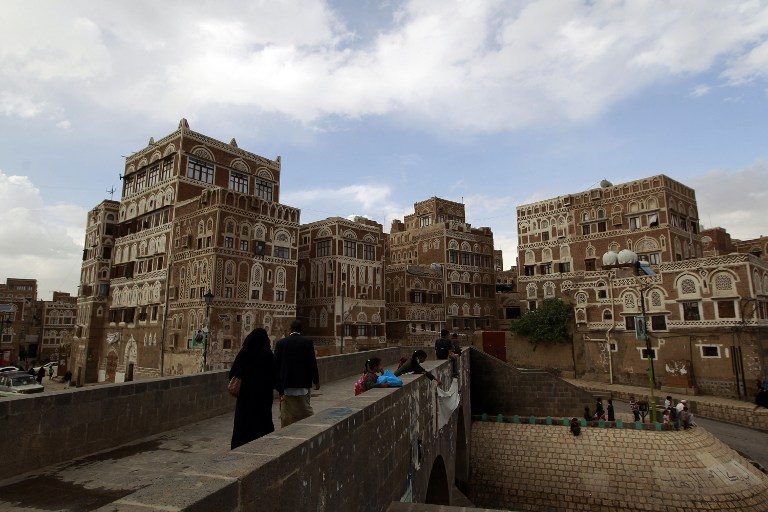 Coalition hits Sanaa Old City after missile fired at Saudi