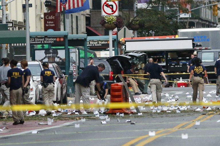 FBI hunting for Afghan-born US man over NY bombing