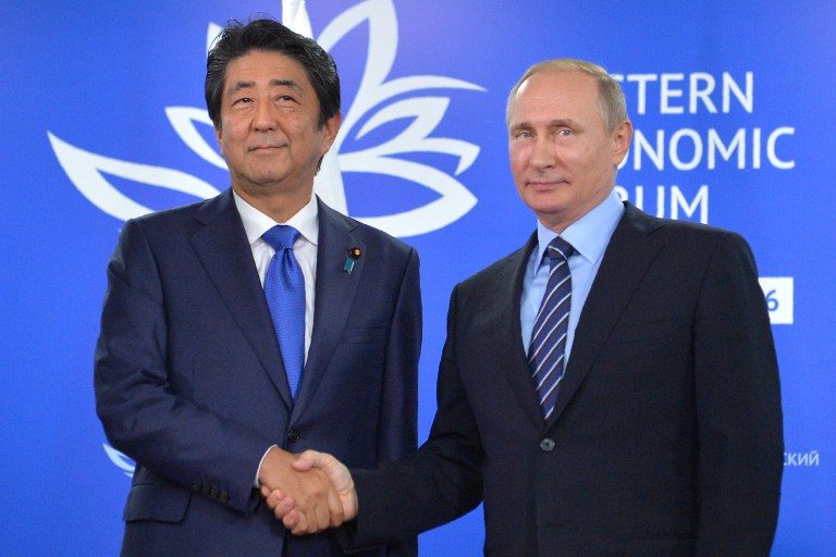 Abe calls for ‘new epoch’ in Russia-Japan ties
