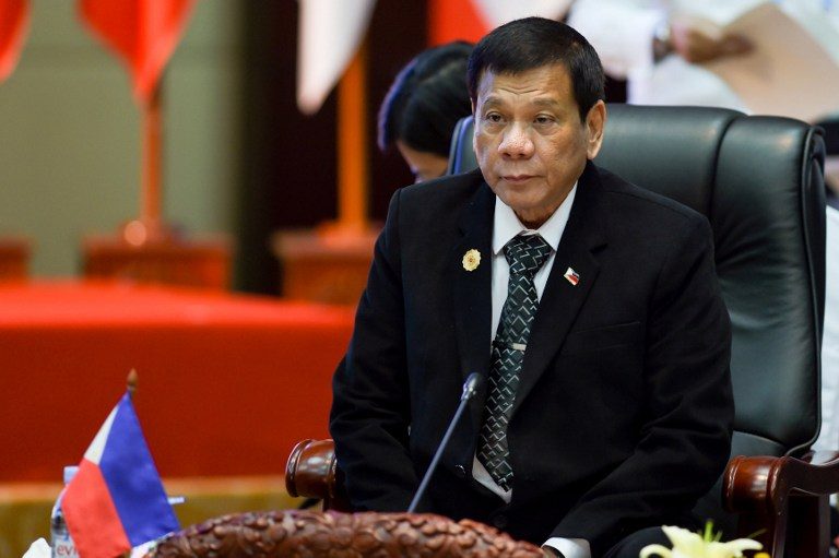 LOOK: Duterte wears suit in ASEAN Summit