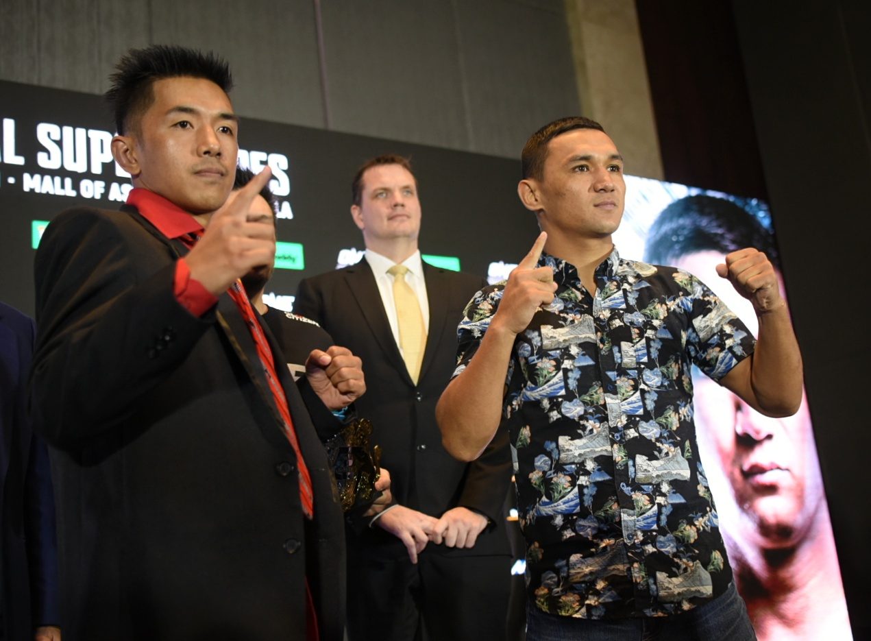 Eustaquio and Ahkmetov square off in ONE: Global Superheroes