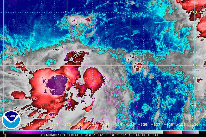 Tropical Depression Maring set to make landfall in Quezon