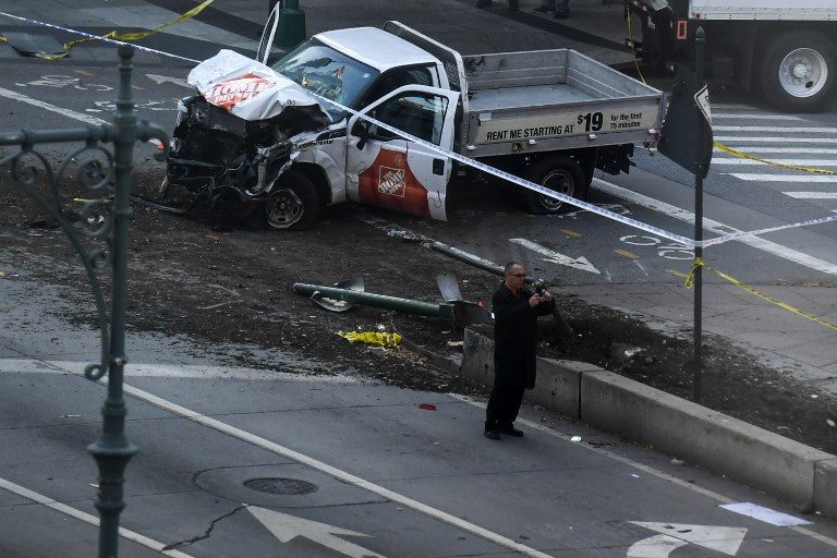 Truck driver kills 8 in New York ‘act of terror’