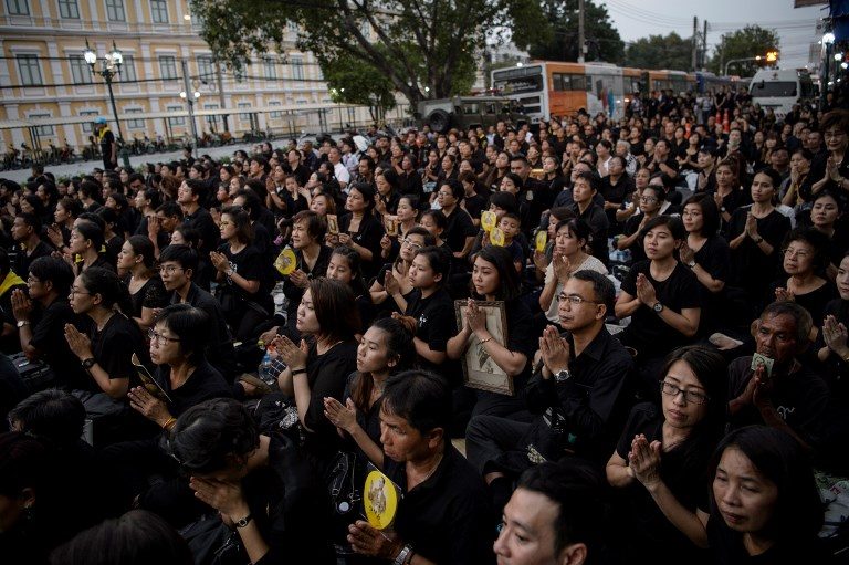Funeral for late Thai king Bhumibol draws to a close