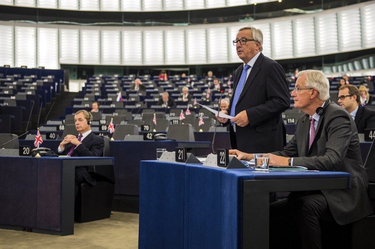 EU Parliament urges Brexit trade talks delay