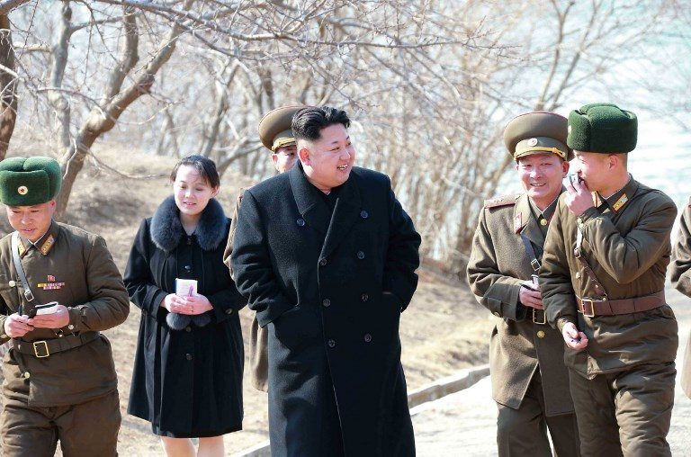 North Korea’s Kim promotes sister, reaffirms nuclear drive