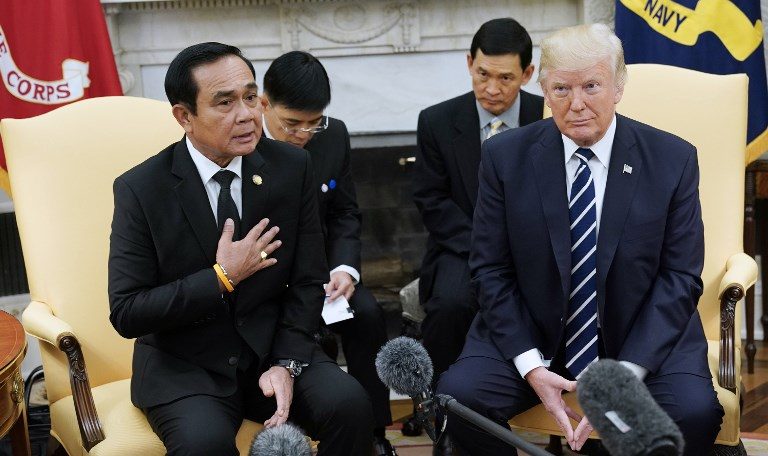 Trump hails ‘very strong’ ties with Thailand