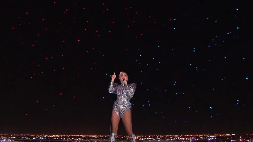 FAST FACTS: All about the drones at Lady Gaga’s Super Bowl halftime show
