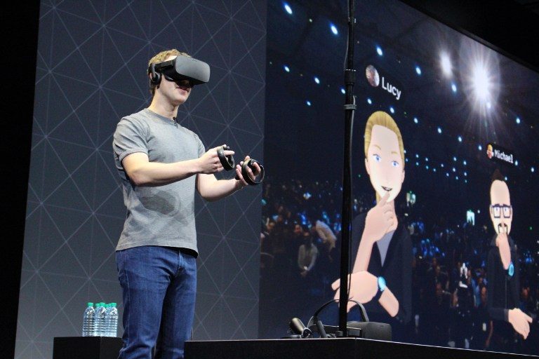BLINDSIDED. Facebook faces a $2-billion lawsuit over claims that its virtual reality product is based on stolen tech. File photo by Glenn Chapman/AFP  
