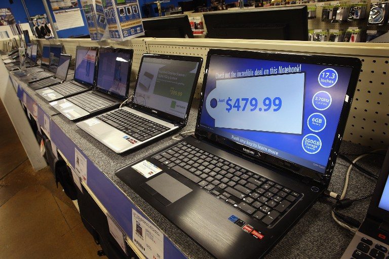 Personal computer sales fall for fifth year in a row