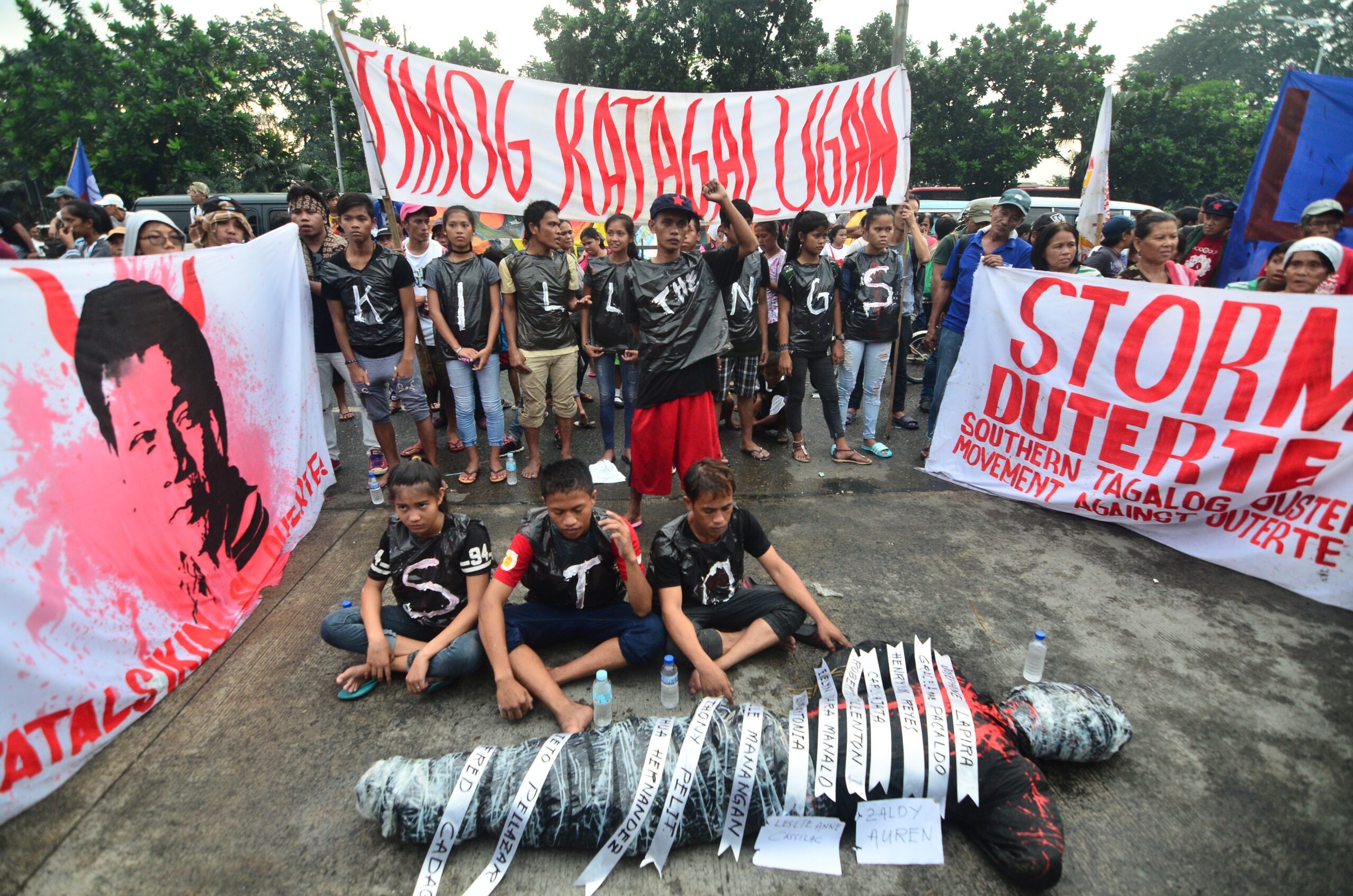 IN PHOTOS: On Human Rights Day, groups urge Filipinos to fight tyranny