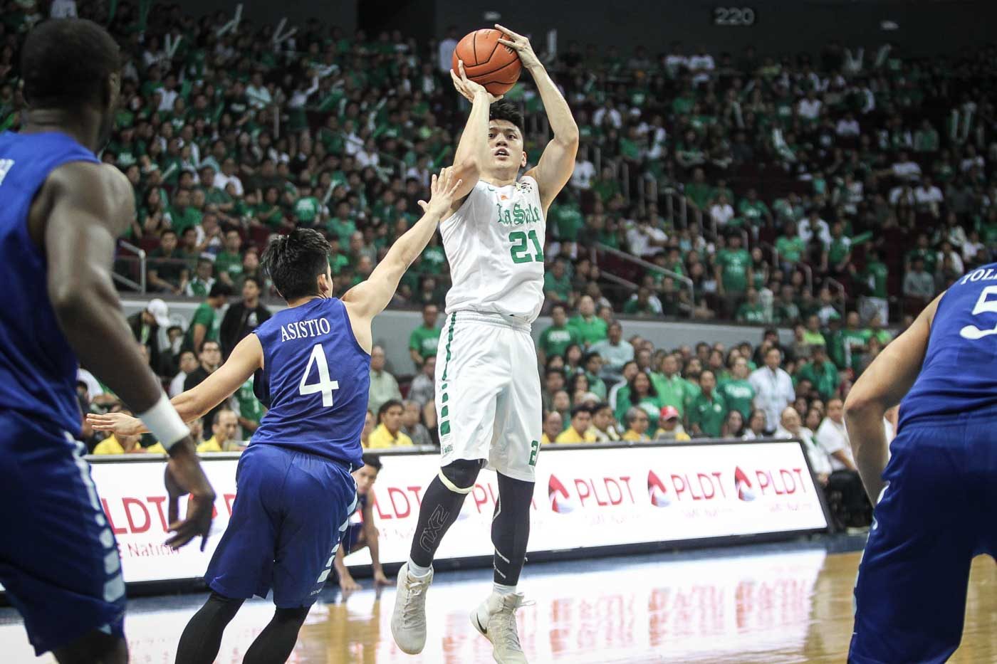 La Salle survives Ateneo rally for 1-0 UAAP Finals lead