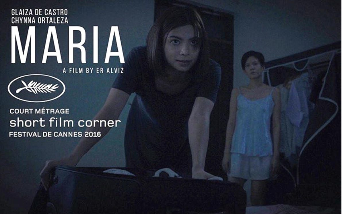 Glaiza de Castro, Chynna Ortaleza short film ‘Maria’ to exhibit in Cannes 2016