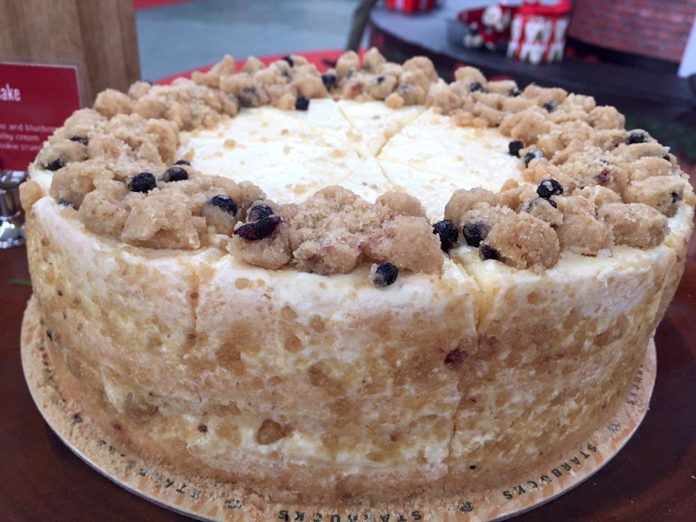 PARTY READY. The Vanilla Blueberry Cake is perfect for potluck. Photo by Amanda Lago/Rappler 