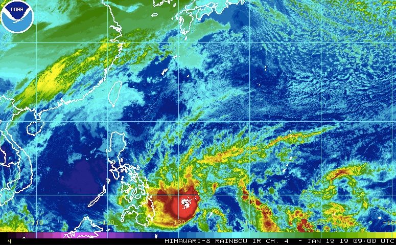 LPA begins bringing rain to parts of Mindanao