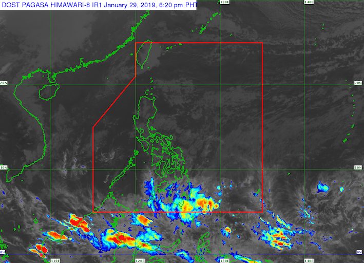 LPA trough to trigger rain in parts of Mindanao