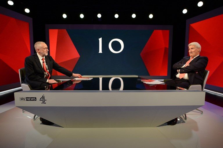 British PM candidates clash over Brexit in TV grilling