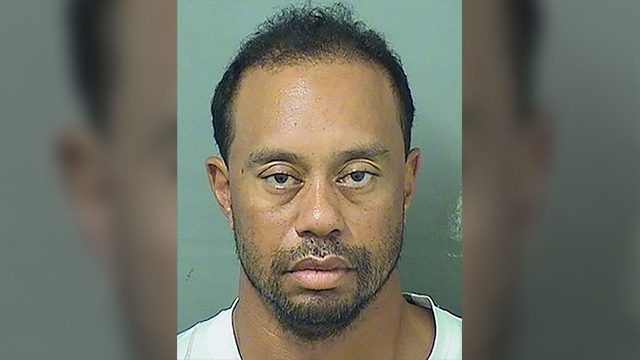 Tiger Woods arrested on driving under influence charge