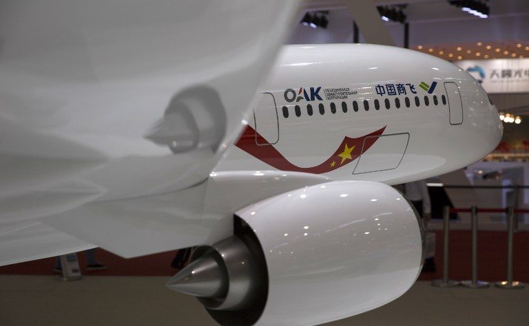 Made-in-China passenger jet set to take wing