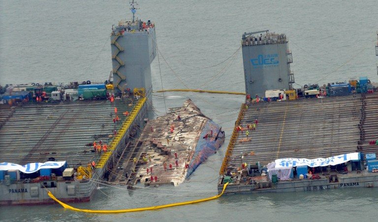 Dead student’s remains found on sunken South Korea ferry