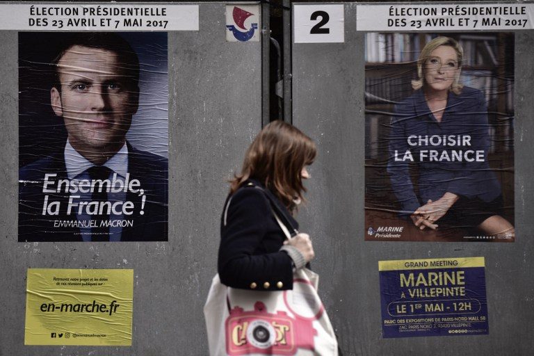 Le Pen, Macron face off in final French presidential debate