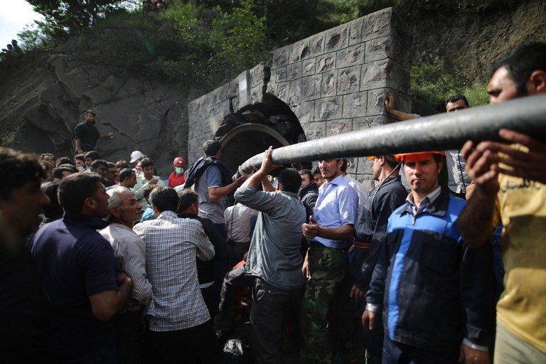 Iran mine accident search ends with 43 dead