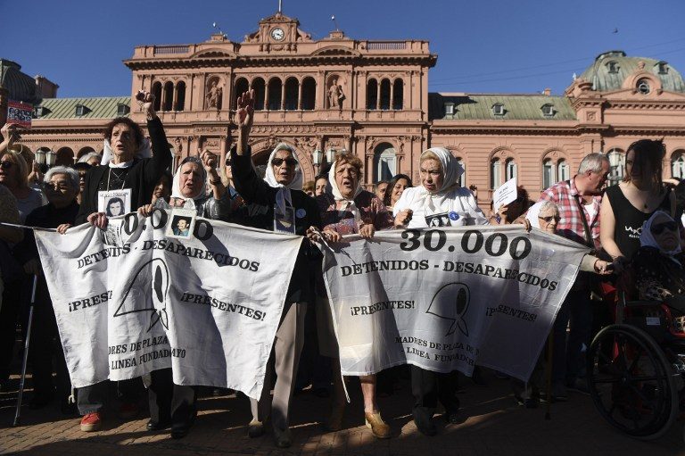 Mothers in Argentina march to remember, 4 decades on