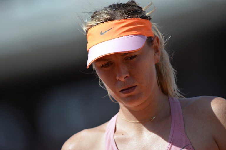 Injured Sharapova retires from Shenzhen quarters