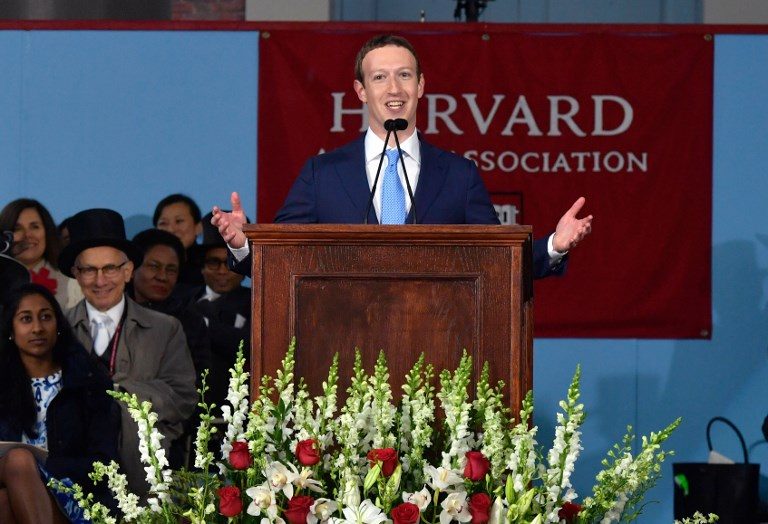 WATCH: Mark Zuckerberg’s Harvard commencement speech