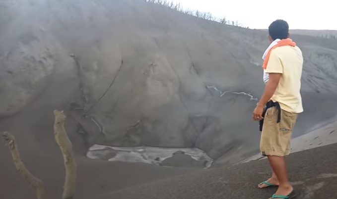 Phivolcs on viral video of man on Taal Volcano Island: ‘Maaaring ikamatay’