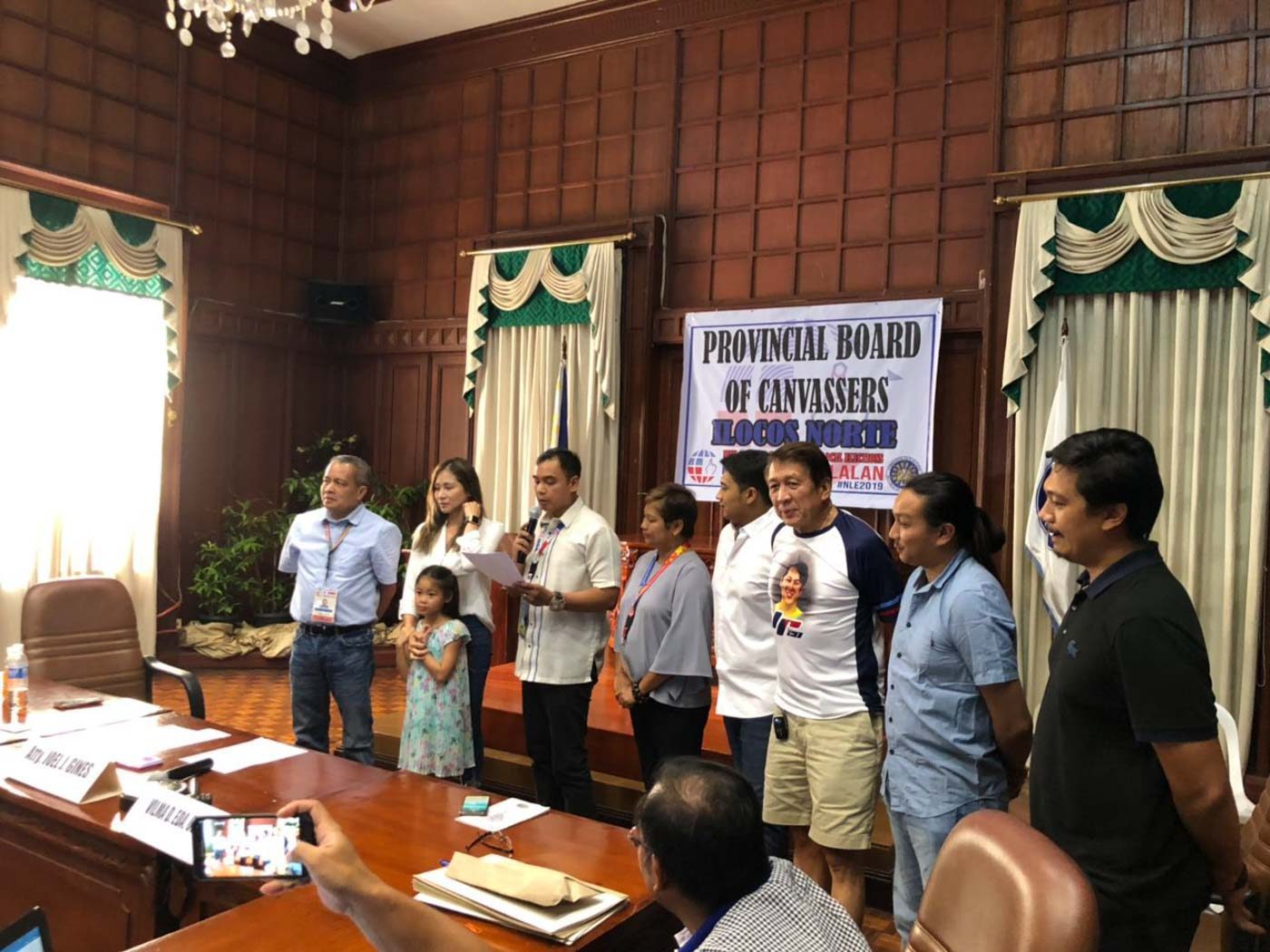 THE OTHER POLITICAL CLAN. Ria Fariñas is replacing her father, Rodolfo Fariñas, as representative of the 1st district of Ilocos Norte. Photos courtesy of Rudy Fariñas 