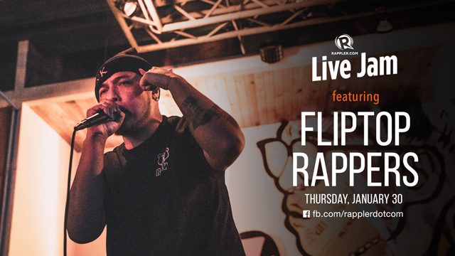 [WATCH] Rappler Live Jam: FlipTop Rappers