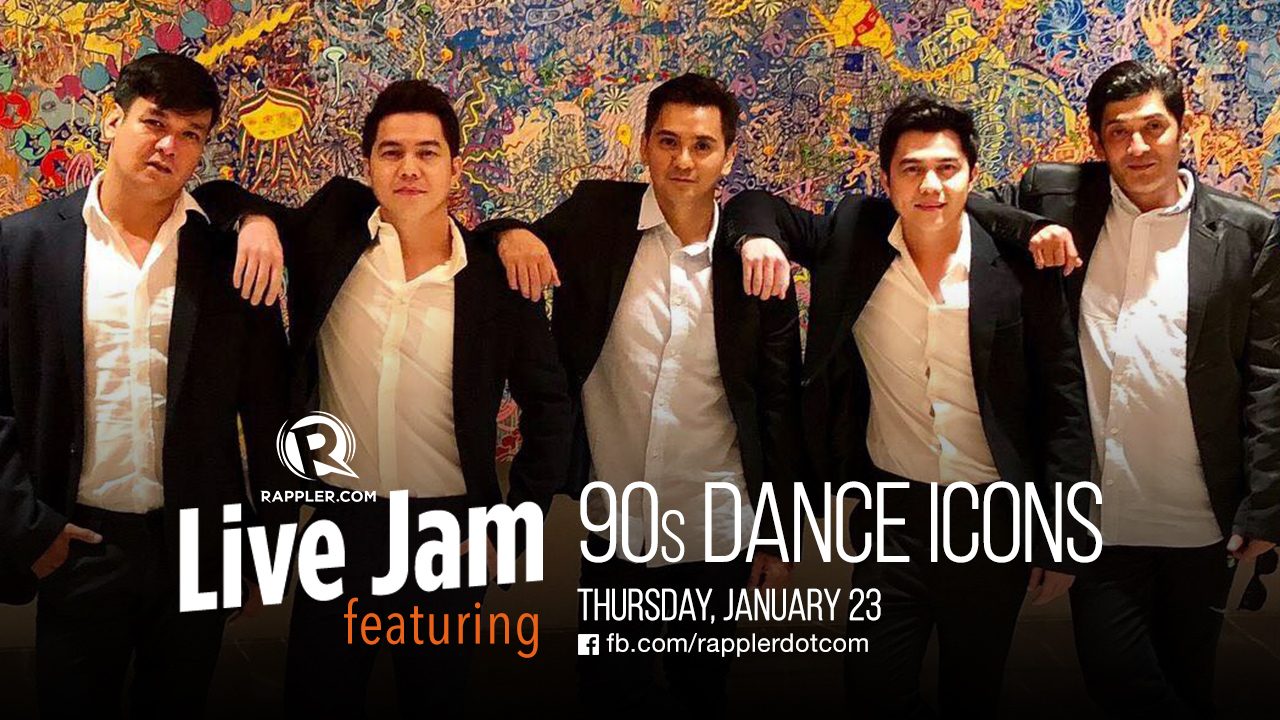 [WATCH] Rappler Live Jam: ’90s dance icons