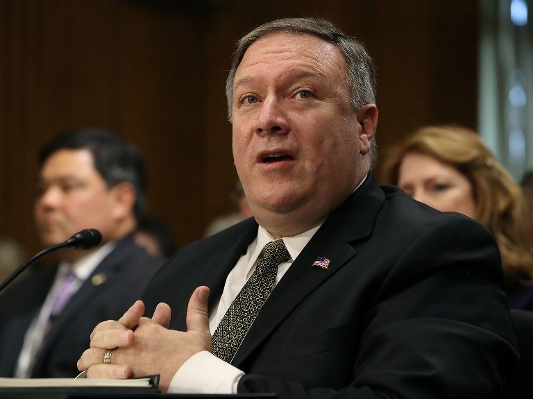 Pompeo, Trump’s pick to be secretary of state, vows diplomatic approach to Iran