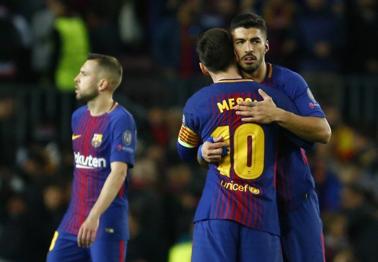 Two own-goals help Barca take charge of quarter-final against Roma