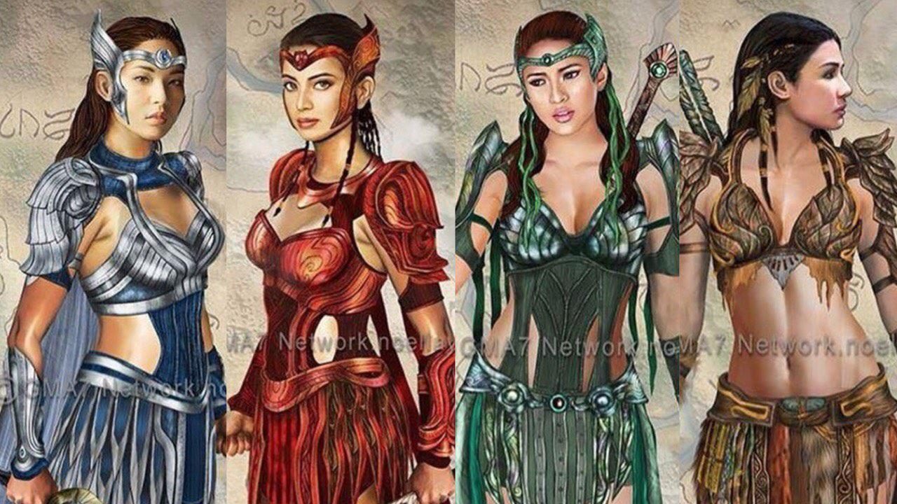 [LOOK] The new ‘Encantadia’: Concept art, costumes unveiled
