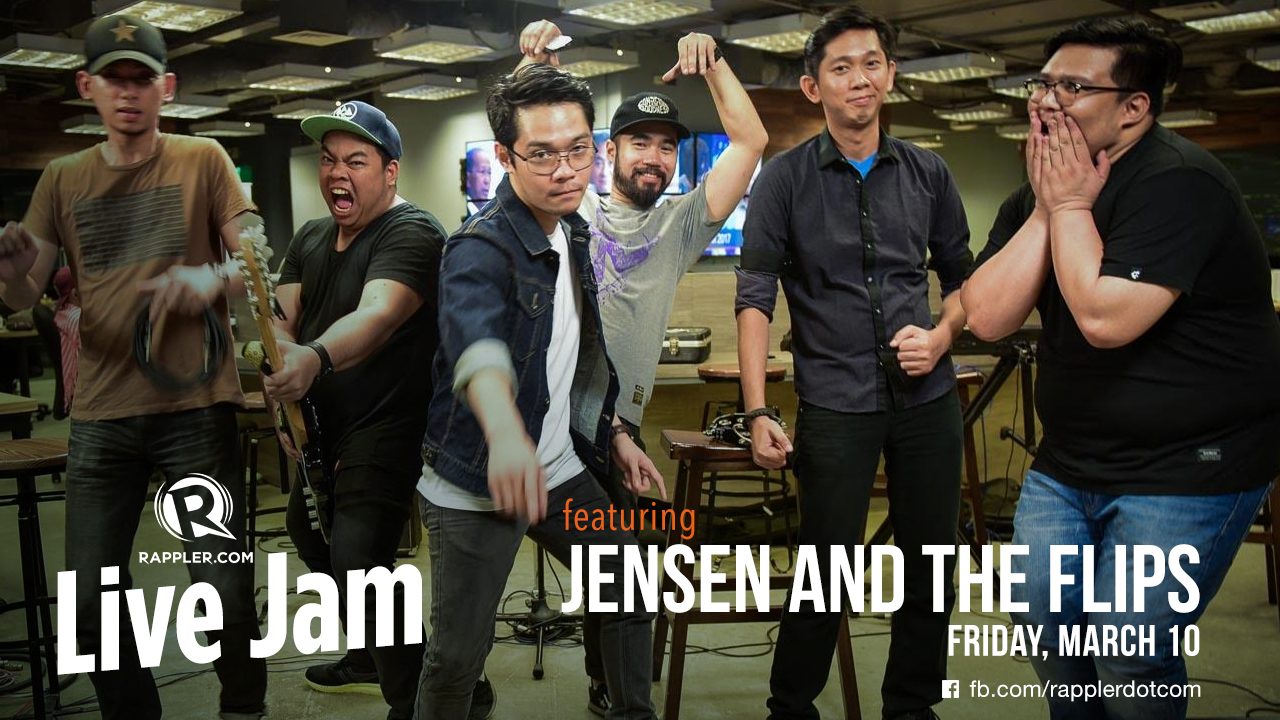[WATCH] Rappler Live Jam: Jensen and the Flips