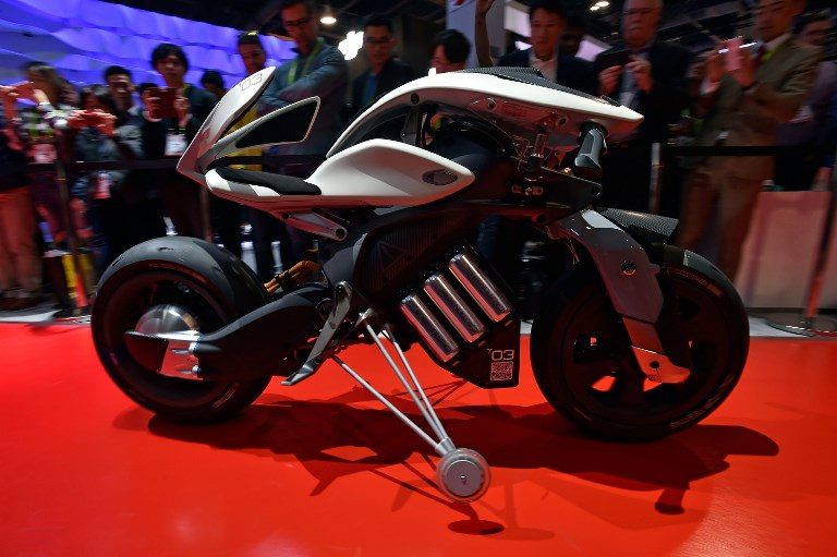 New Yamaha motorcycle can be summoned with a wave