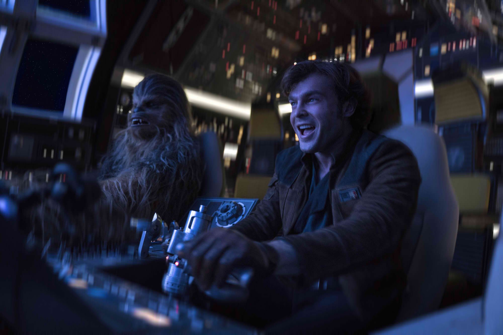 PARTNERS. Han and his partner Chewbacca take on an adventure of a lifetime. 