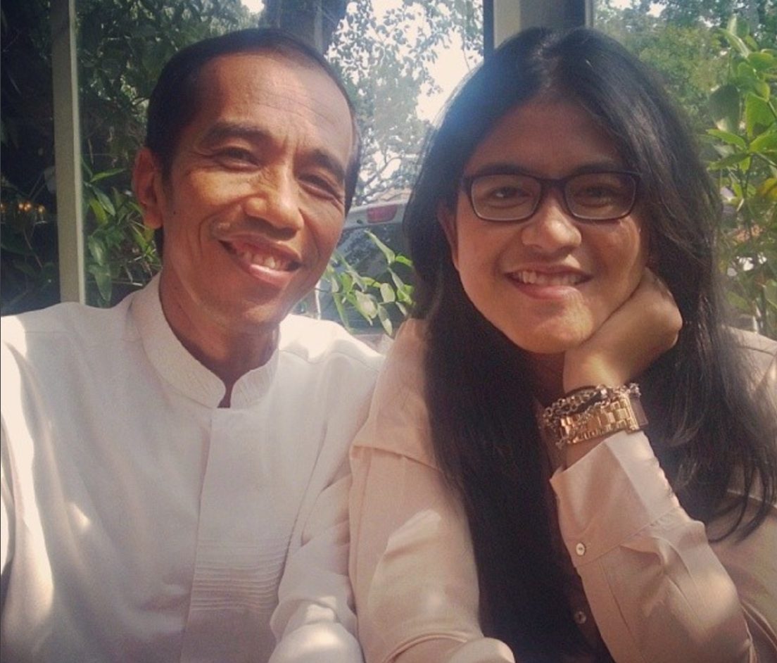 MENIKAH? Presiden Joko "Jokowi" Widodo berkomentar soal putri keduanya, Kahiyang Ayu, yang telah dilamar kekasih. Foto diambil dari akun Instagram ayangkahiyang 