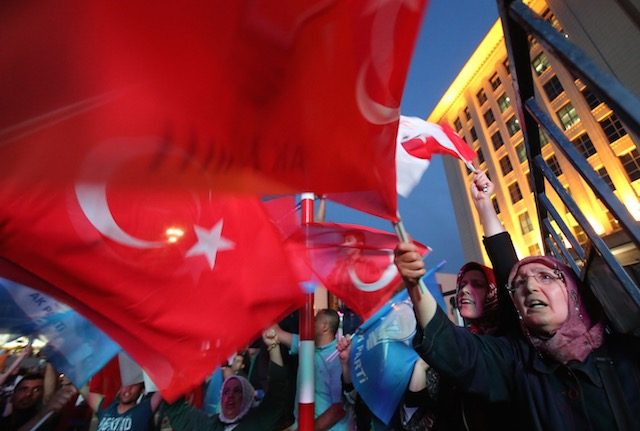 Turkey ruling party loses majority in blow for Erdogan