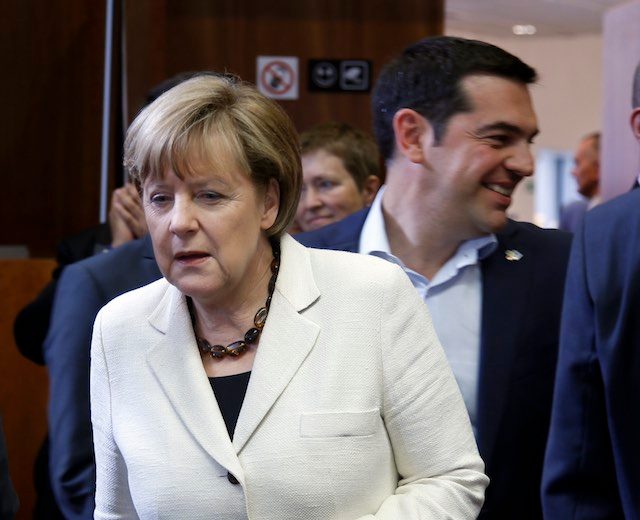 Greece, Germany and France agree to step up debt deal efforts