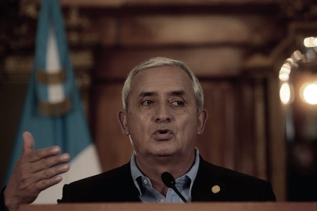 Guatemalan Congress strips president’s immunity
