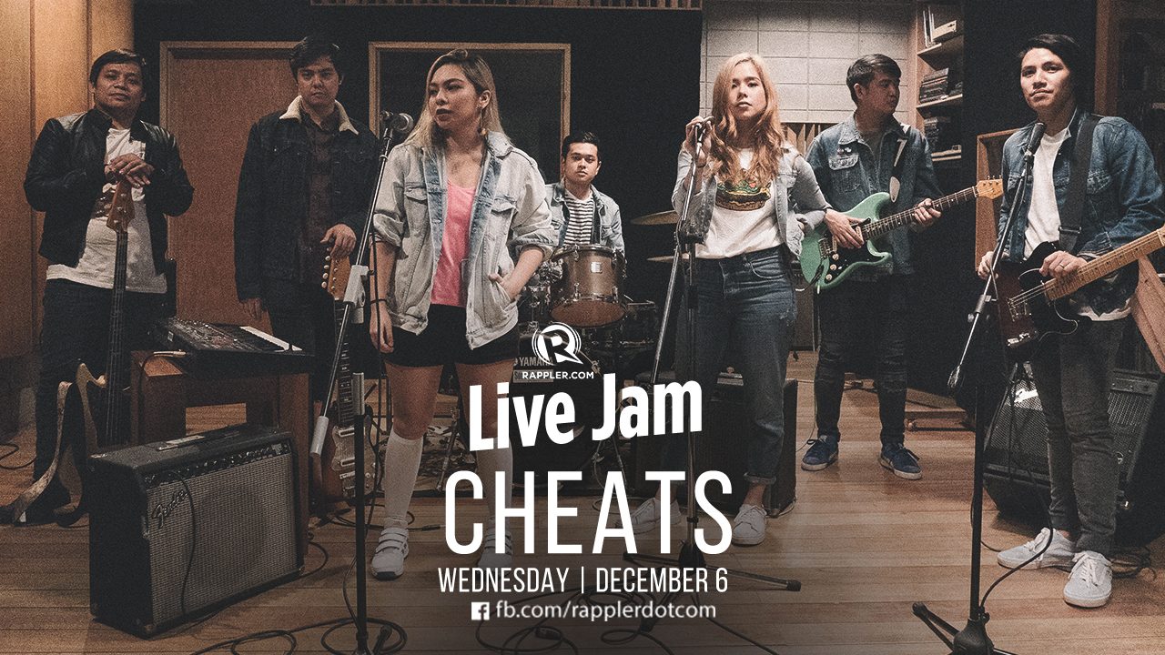 [WATCH] Rappler Live Jam: Cheats returns!